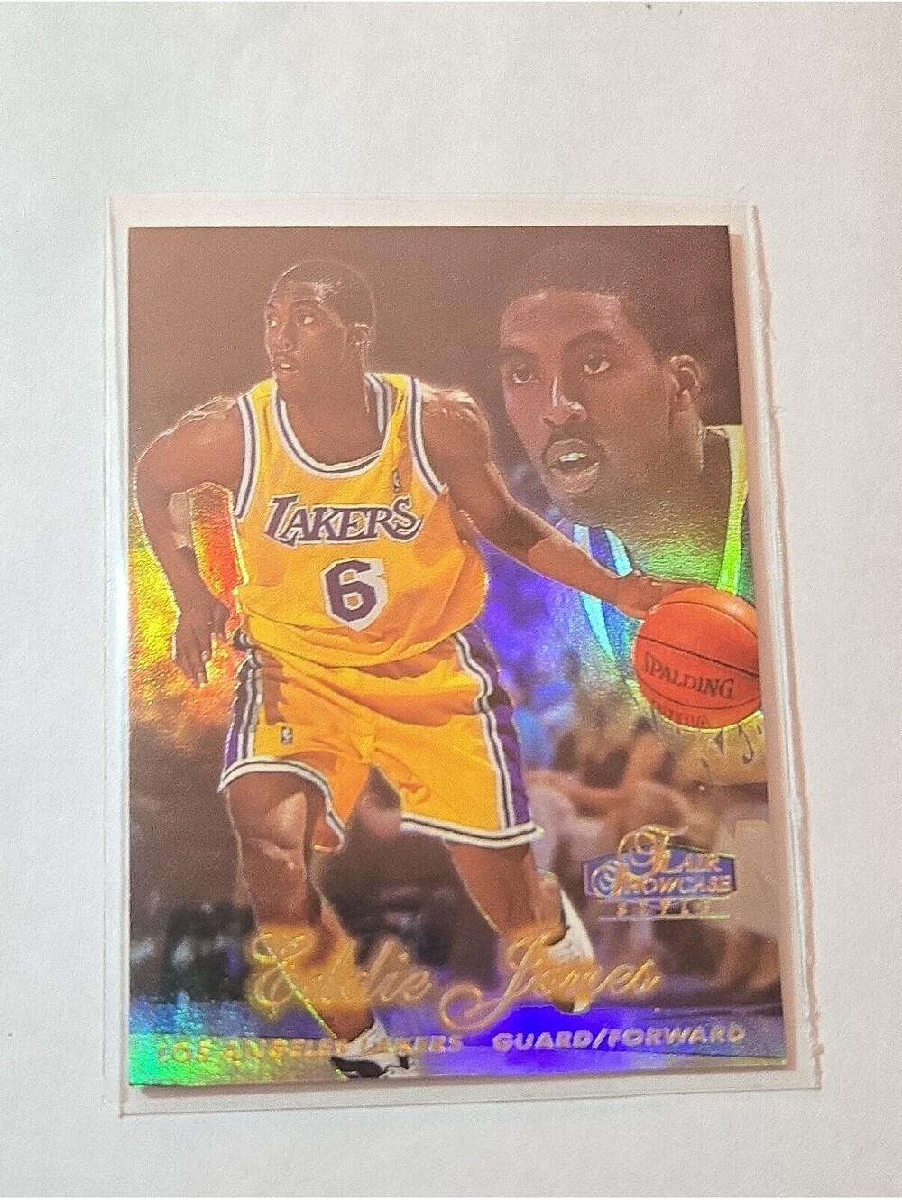 1997-98 Flair Showcase - Eddie Jones #31 Row 2